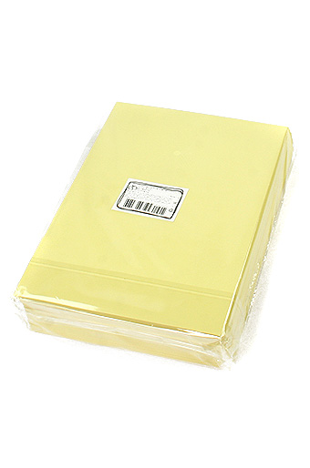 Бумага цветная 10/132 A4 80г 500лист/уп- пастель желтая
