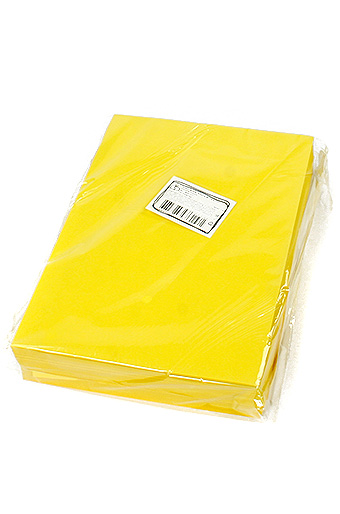 Бумага цветная 12/330 A4 80г 500лист/уп- интенсив желтый