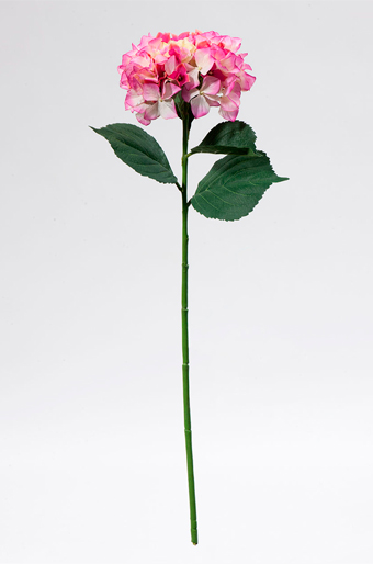 Цветок декор. 140/61 гортензия на стебле розовая