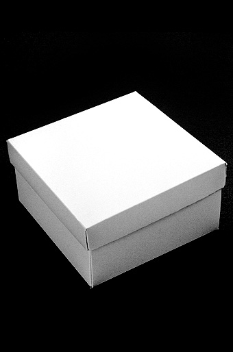 Коробка белая 136/00 квадрат