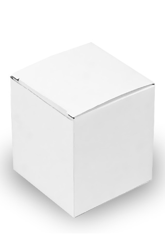 Коробка белая 011/00 куб / ПОД ЗАКАЗ